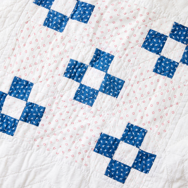 Double Nine Patch Quilt, c. 1910