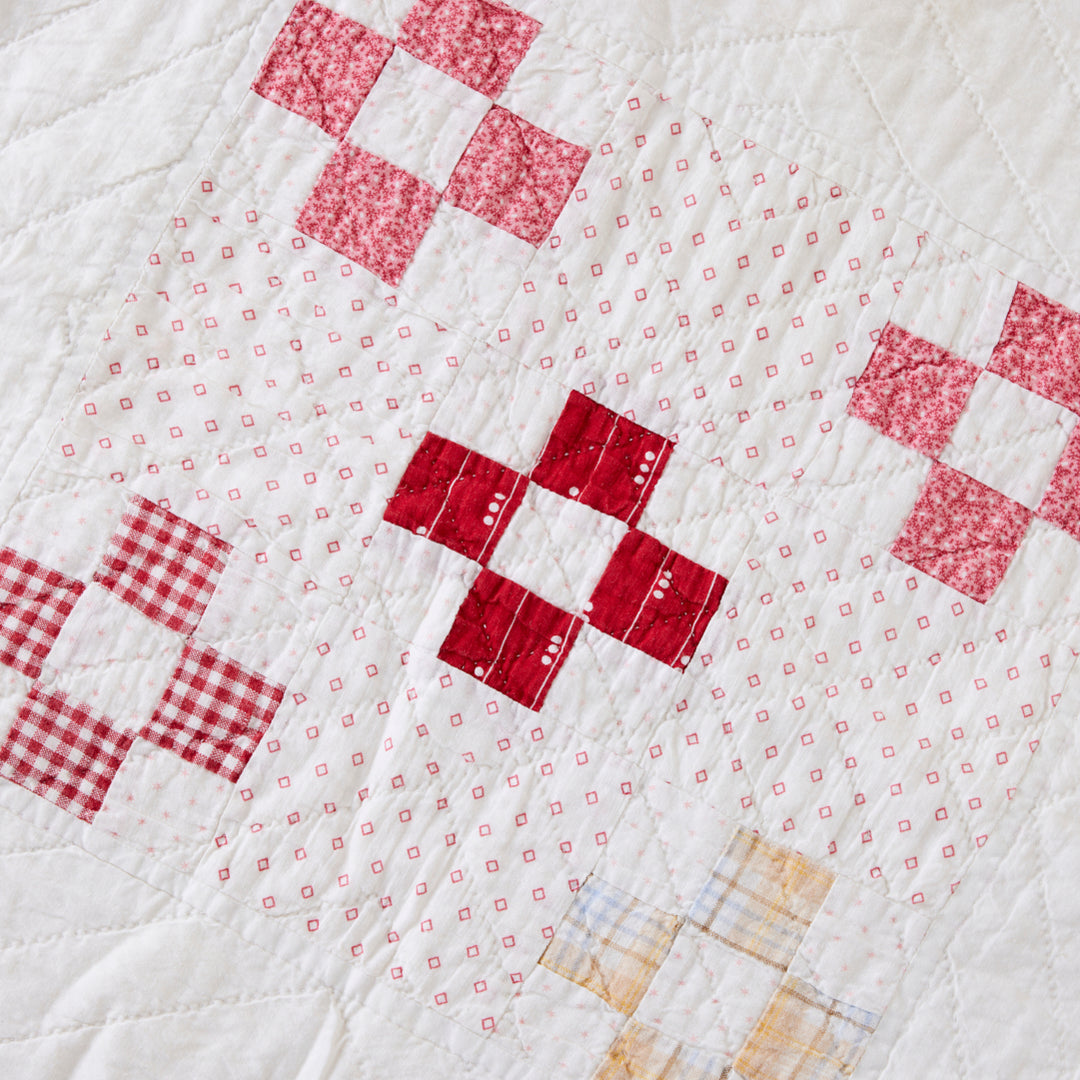 Double Nine Patch Quilt, c. 1910