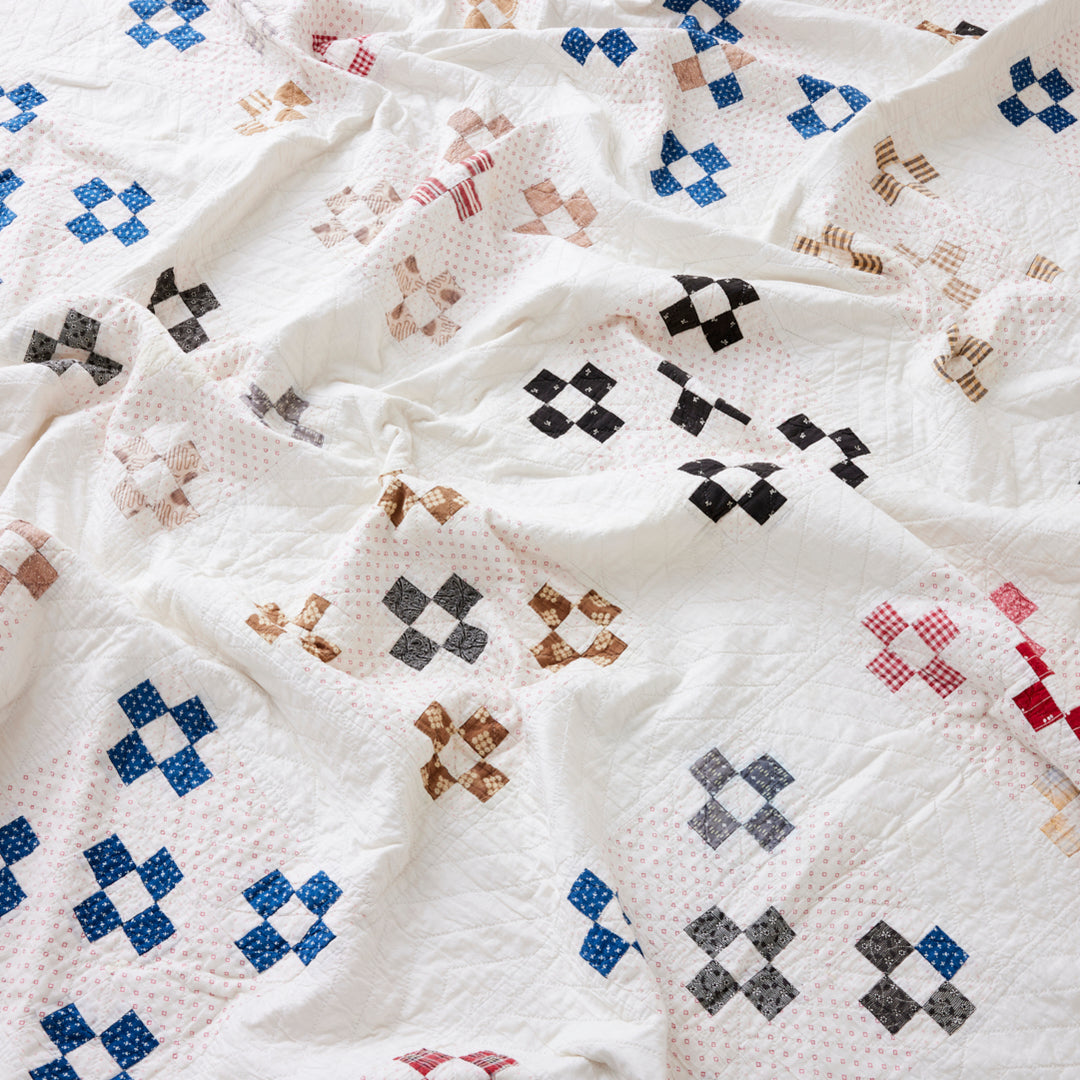 Double Nine Patch Quilt, c. 1910