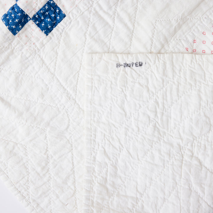 Double Nine Patch Quilt, c. 1910