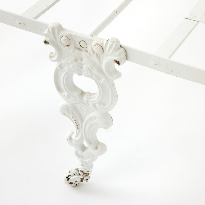 Antique French Cast Iron Daybed