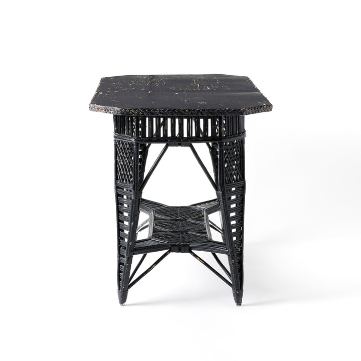 1920’s Painted Wicker Table