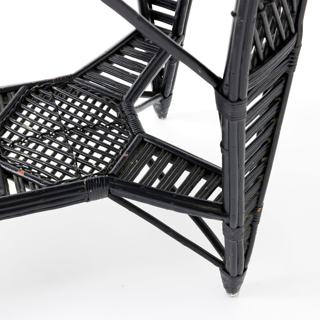 1920’s Painted Wicker Table