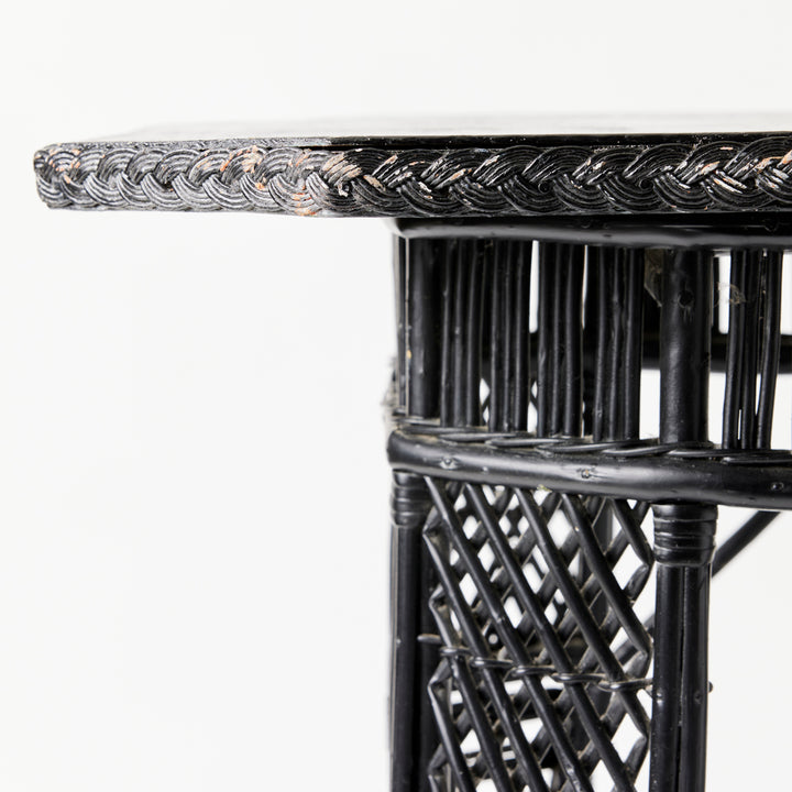 1920’s Painted Wicker Table