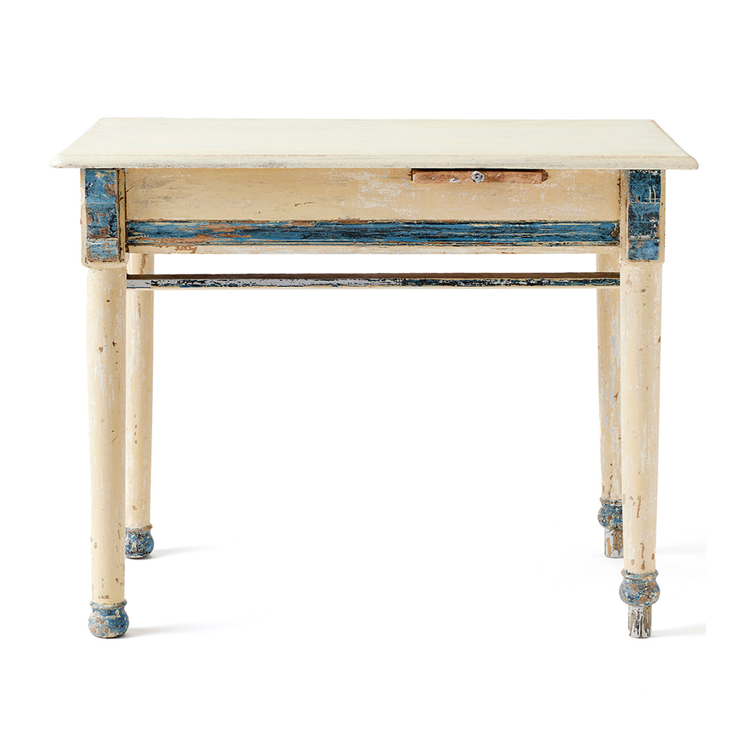 Late 19th Century Swedish Painted Utility Table