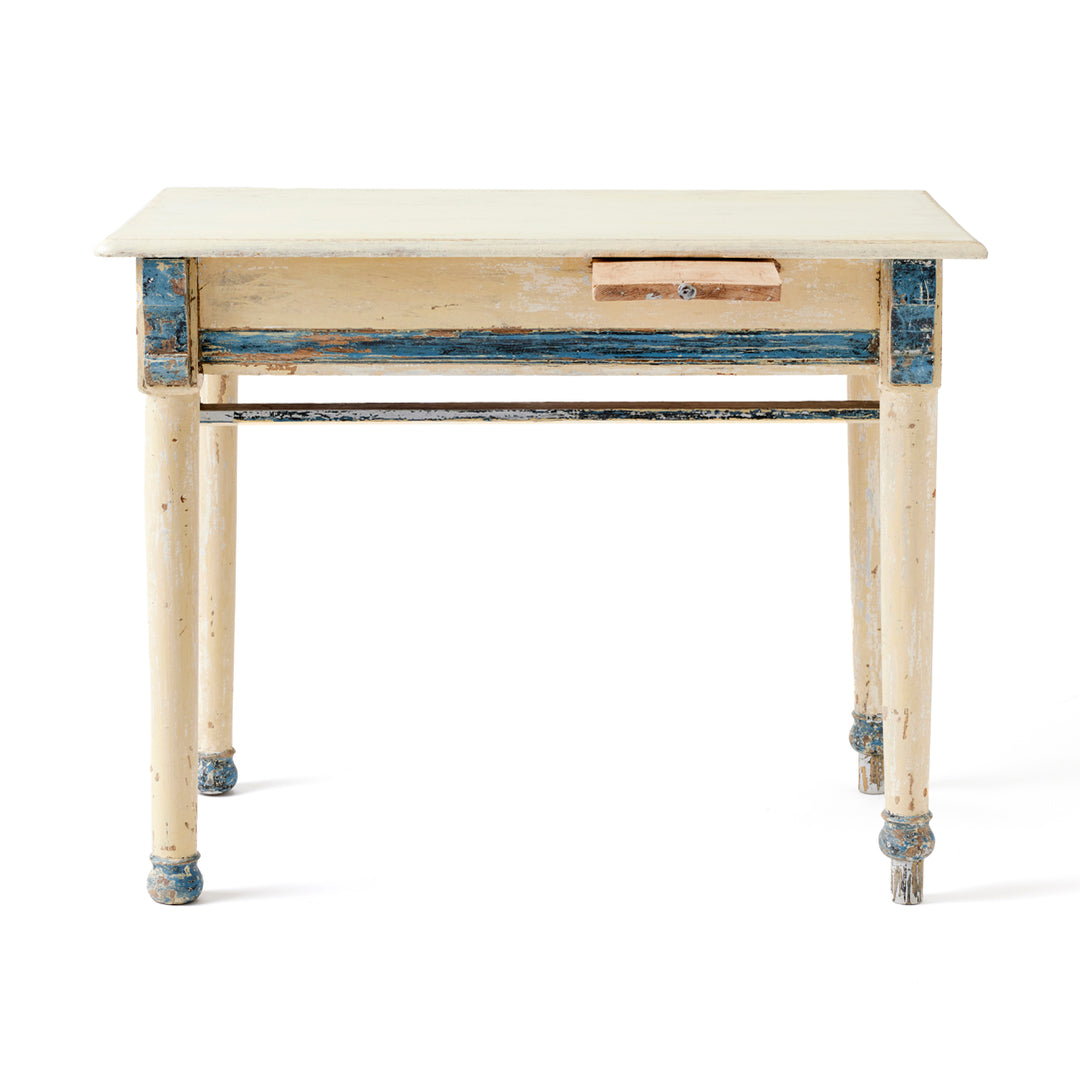 Late 19th Century Swedish Painted Utility Table
