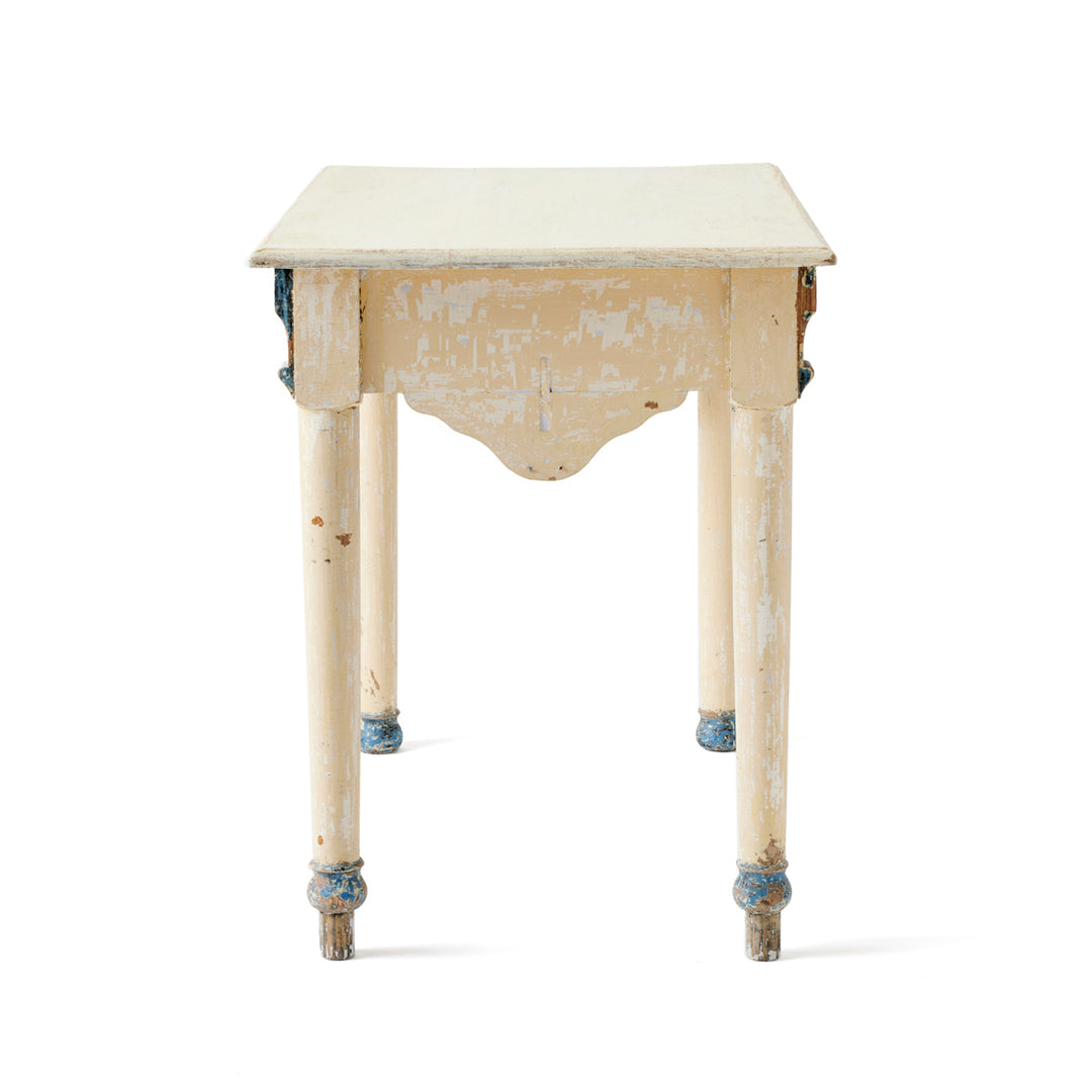 Late 19th Century Swedish Painted Utility Table