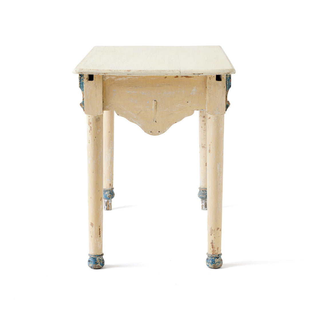 Late 19th Century Swedish Painted Utility Table