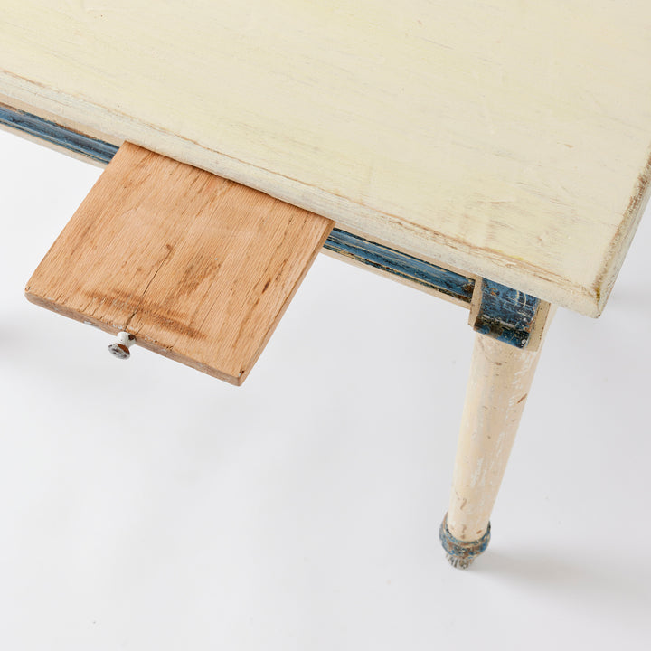 Late 19th Century Swedish Painted Utility Table