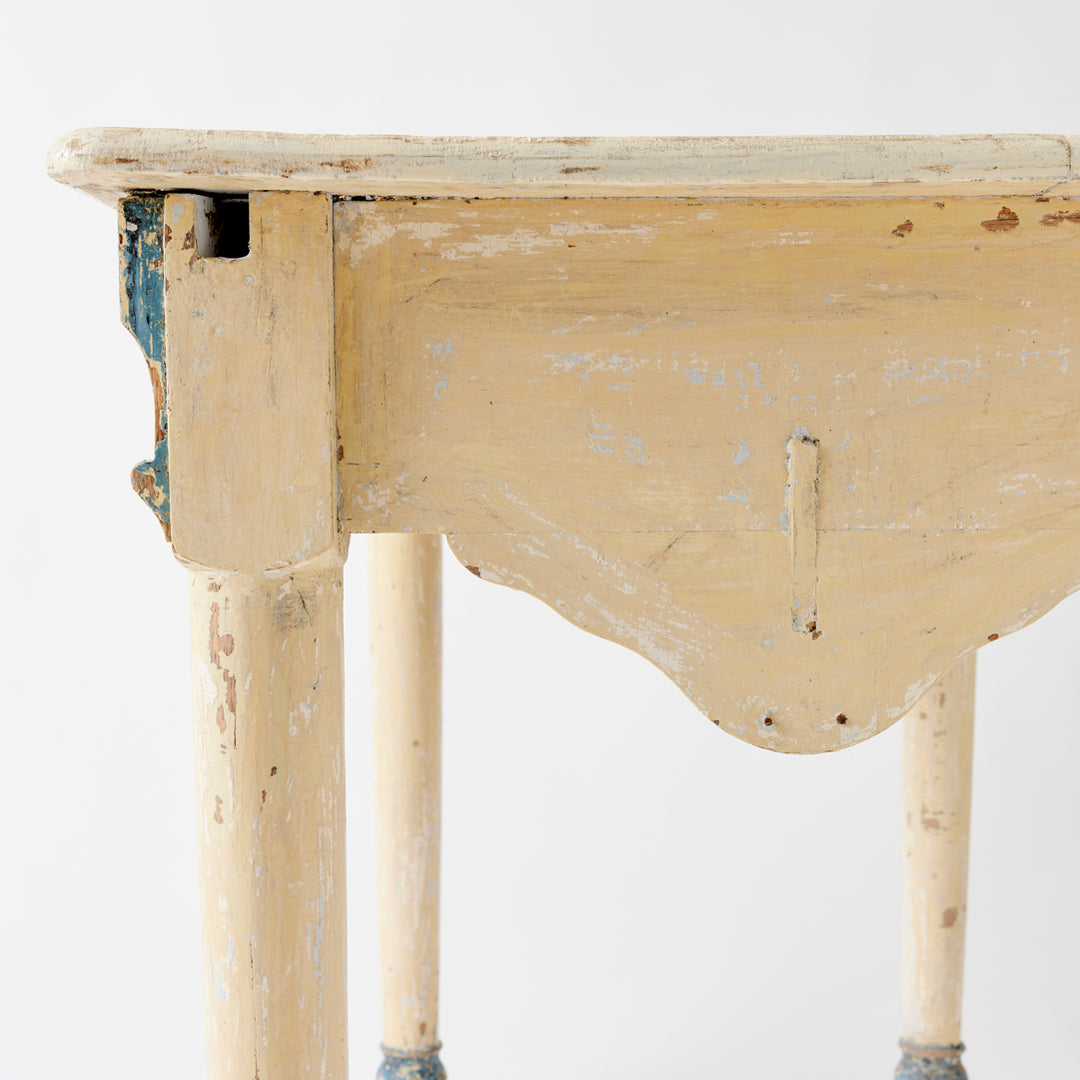 Late 19th Century Swedish Painted Utility Table