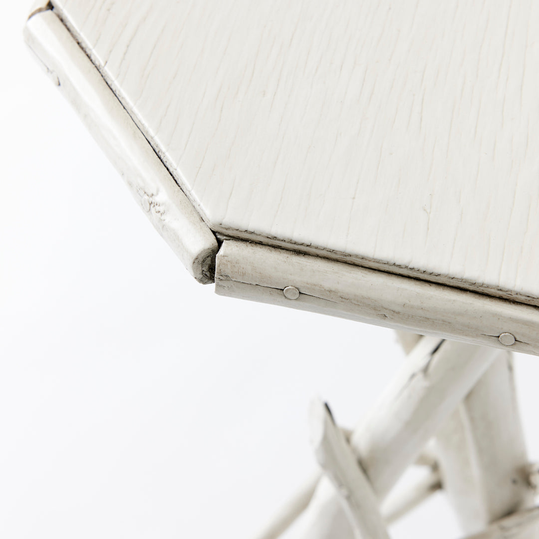 Vintage Painted Adirondack Twig Table