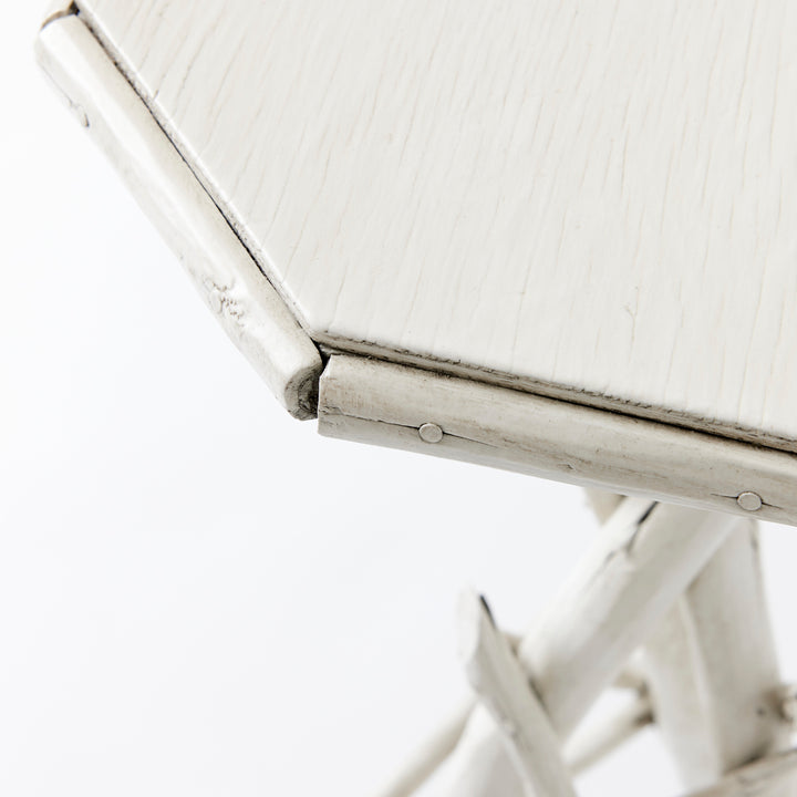 Vintage Painted Adirondack Twig Table