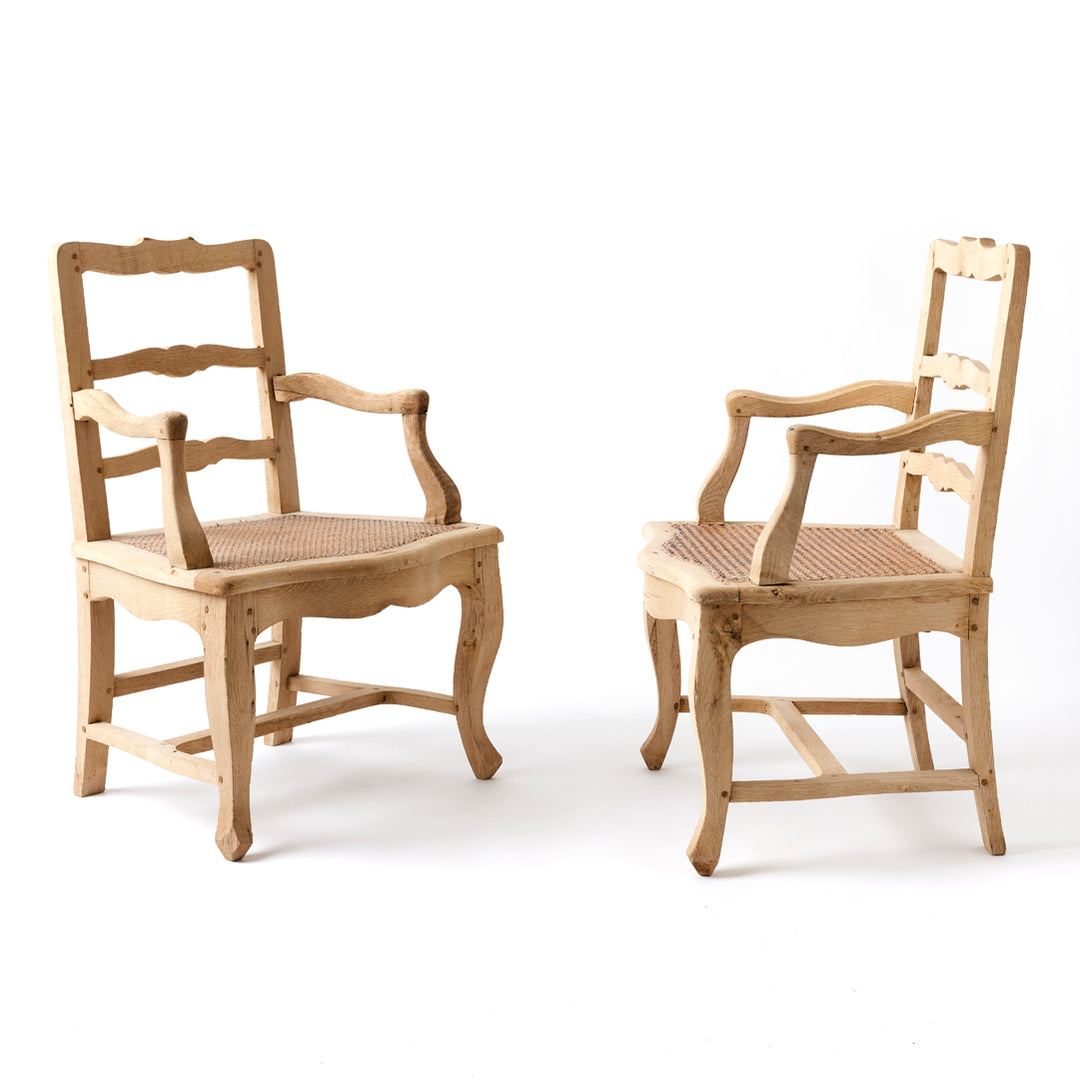 Pair of Antique Belgian Fauteuils