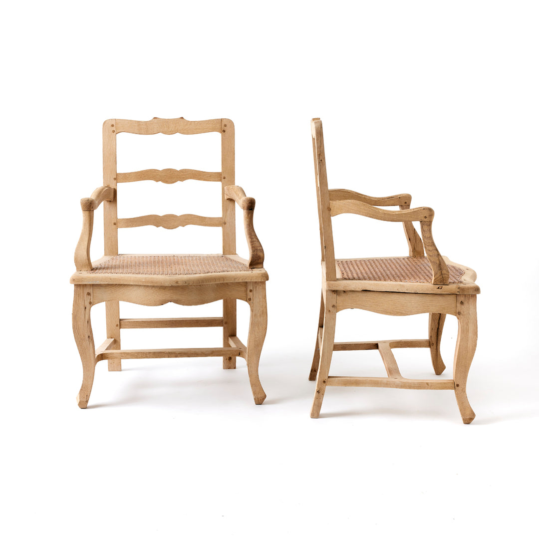 Pair of Antique Belgian Fauteuils