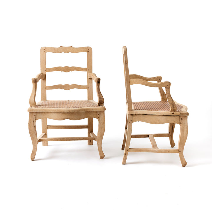 Pair of Antique Belgian Fauteuils