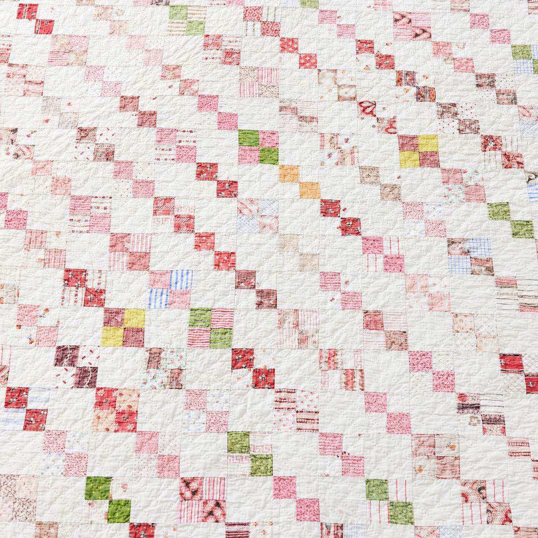 Postage Stamp Quilt, c. 1920