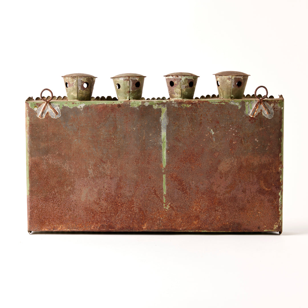 Late 19th Century American Painted Tole Lantern