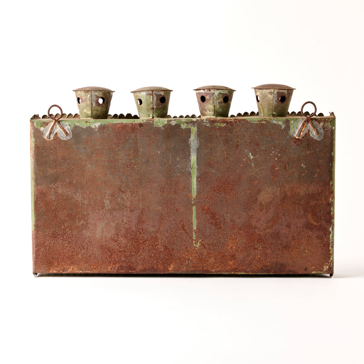 Late 19th Century American Painted Tole Lantern