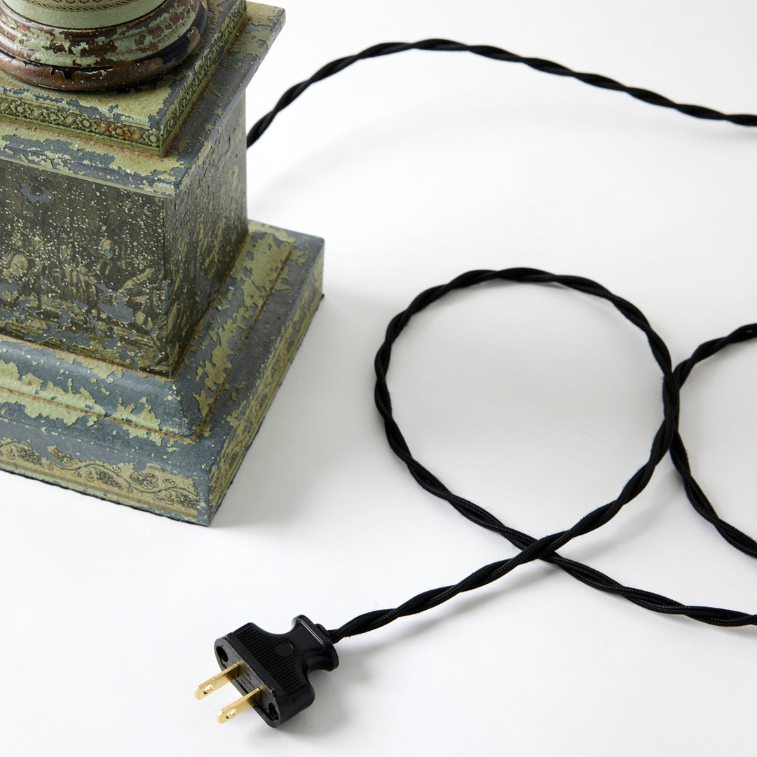 Vintage Empire Style Tole Lamp