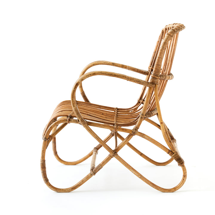 Vintage Rattan Armchair