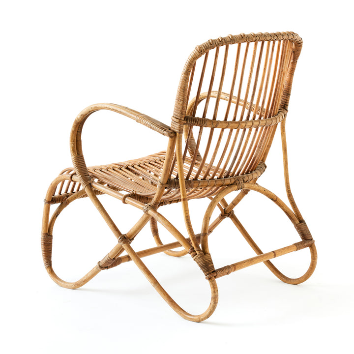 Vintage Rattan Armchair