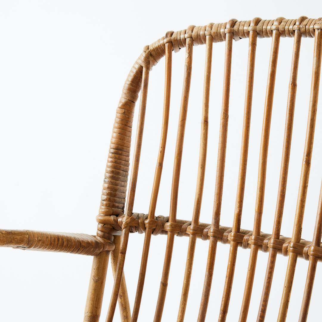 Vintage Rattan Armchair