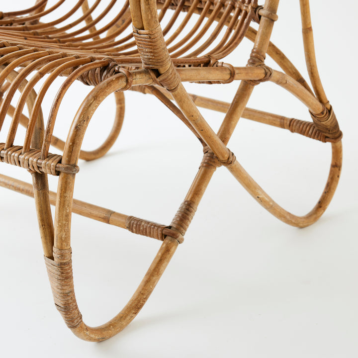 Vintage Rattan Armchair