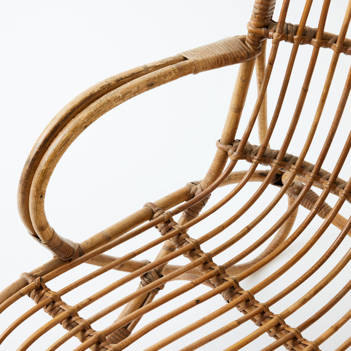 Vintage Rattan Armchair