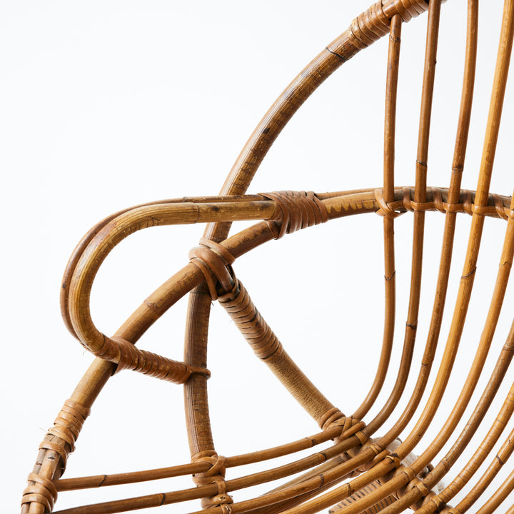 Pair of Vintage Rattan Chairs