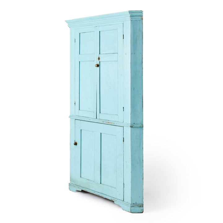 Antique American Corner Cabinet, 19th Century