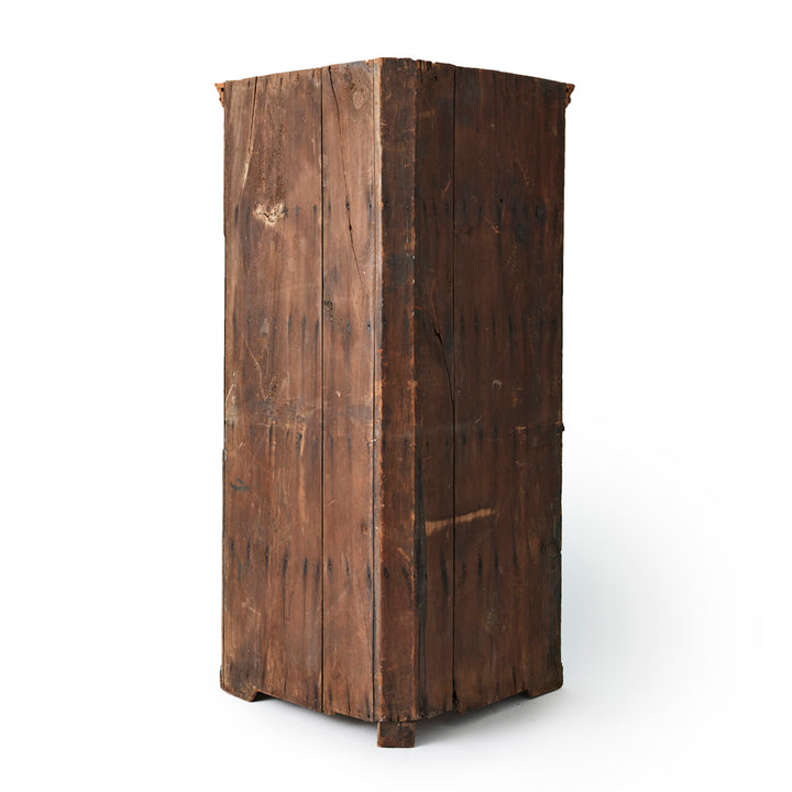 Antique American Corner Cabinet, 19th Century