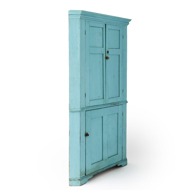 Antique American Corner Cabinet, 19th Century