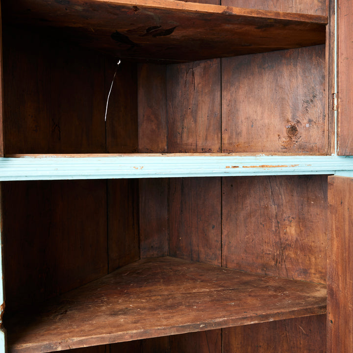 Antique American Corner Cabinet, 19th Century