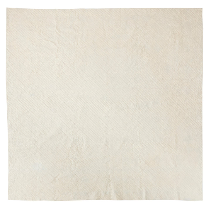 One Patch Shirting Fabric Quilt, c. 1920