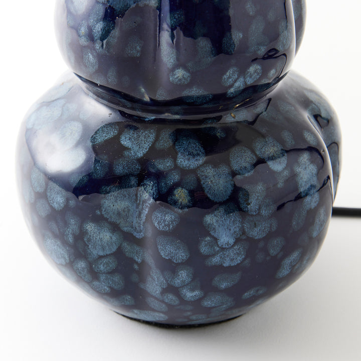 Vintage Cobalt Ceramic Lamp