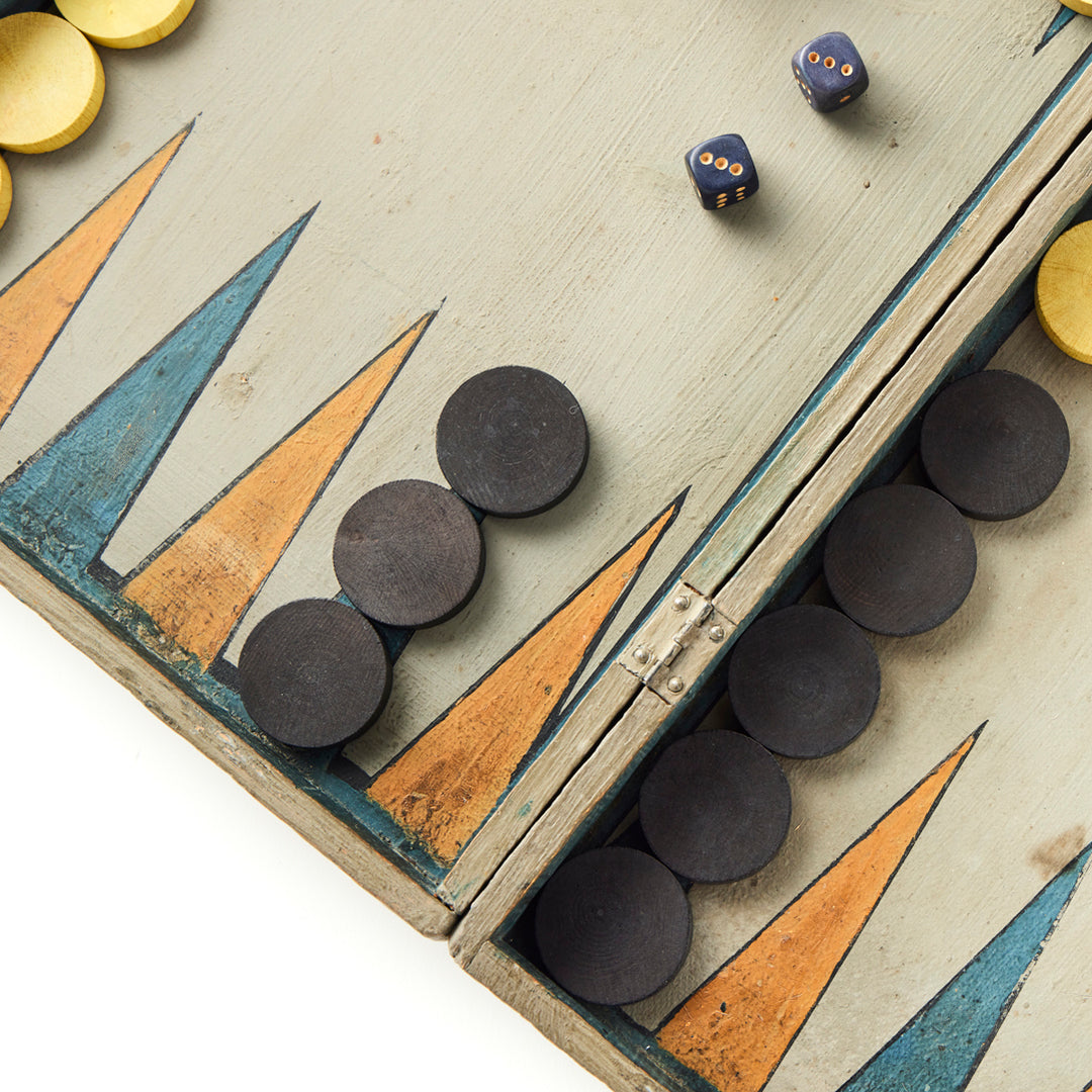 Vintage French Backgammon Board