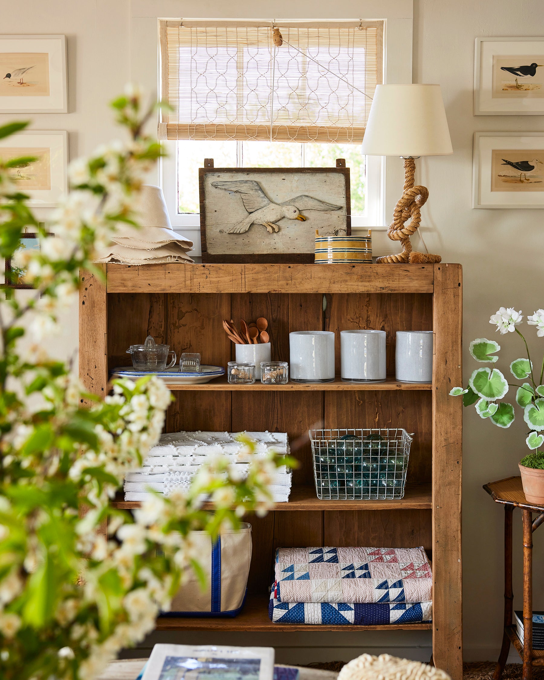 Vintage Bamboo Side Table – Tori Jones Studio