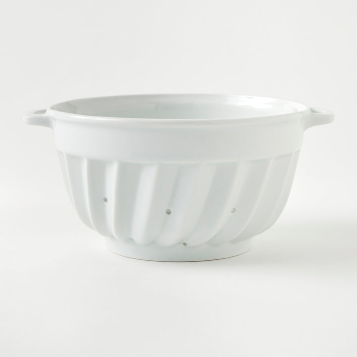Antique Ironstone Strainer, c. 1900