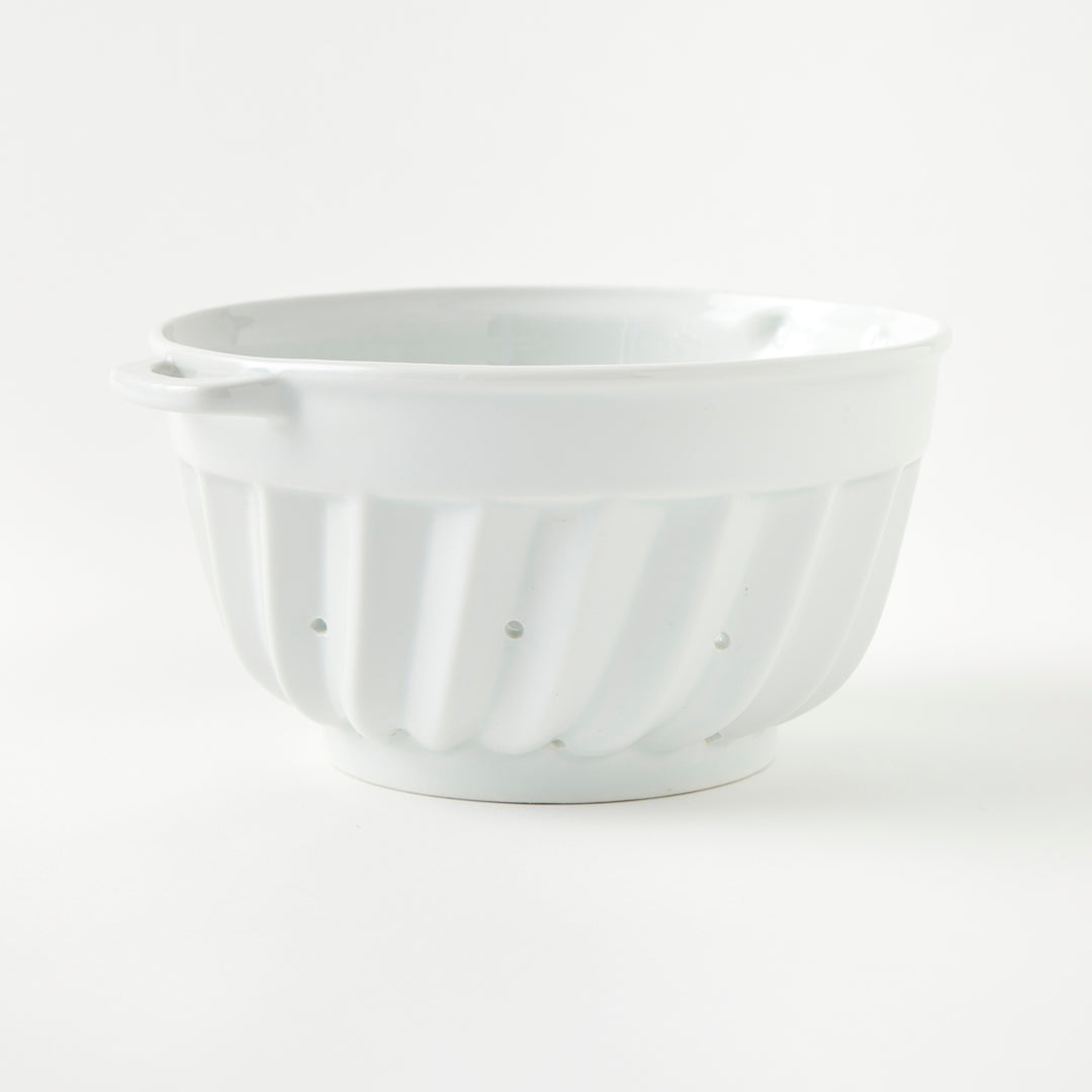 Antique Ironstone Strainer, c. 1900