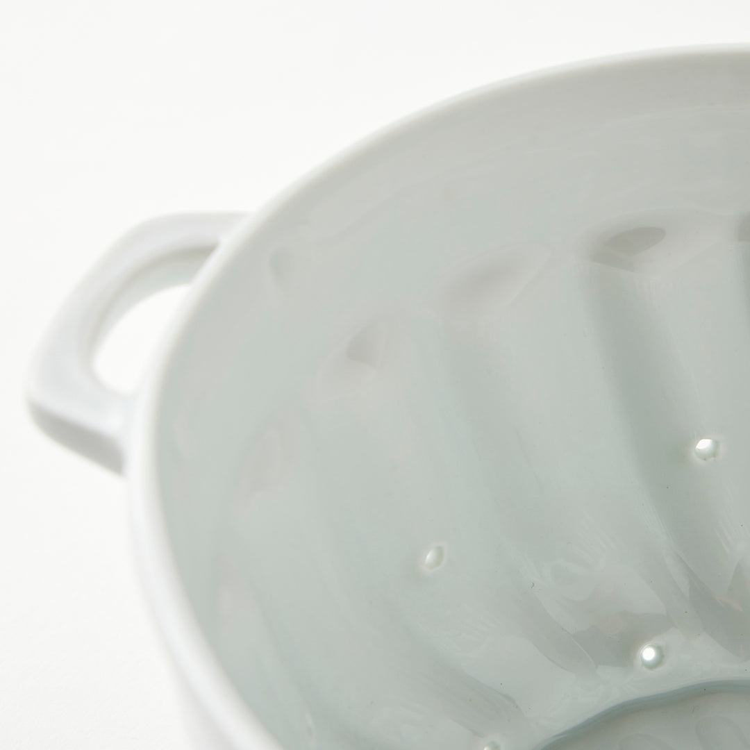 Antique Ironstone Strainer, c. 1900