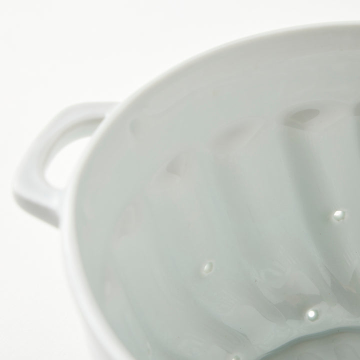 Antique Ironstone Strainer, c. 1900