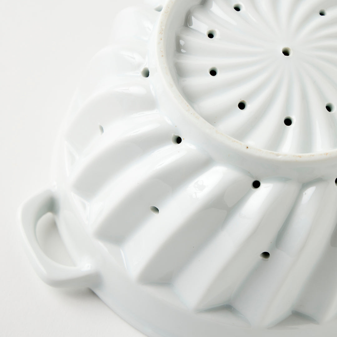Antique Ironstone Strainer, c. 1900