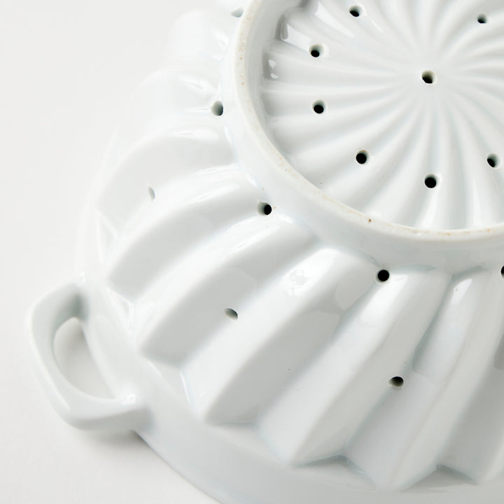 Antique Ironstone Strainer, c. 1900