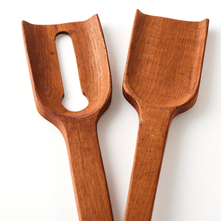 Mid Century Teak Serving Set