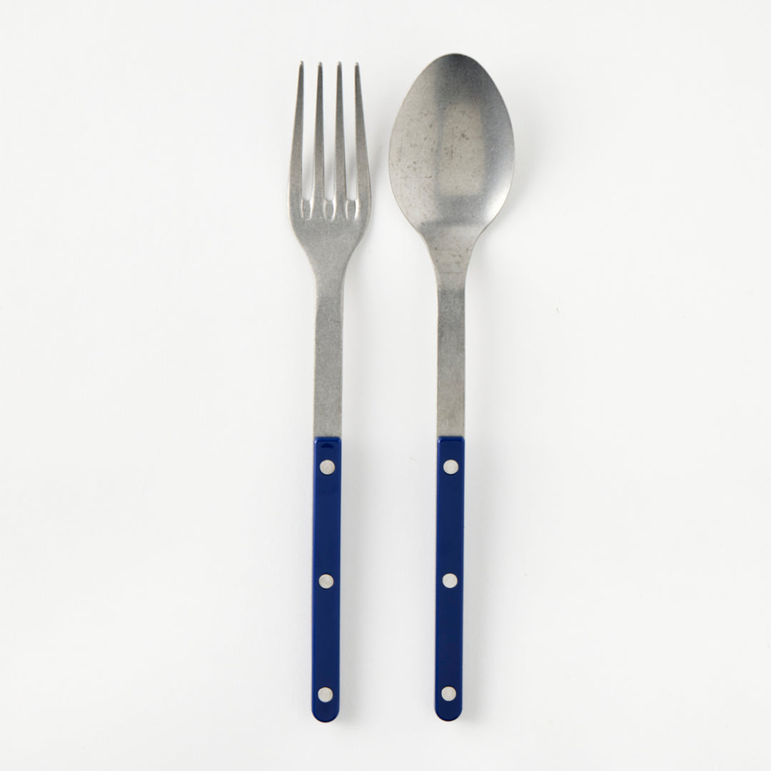 2 Piece Navy Serving Set by Sabre