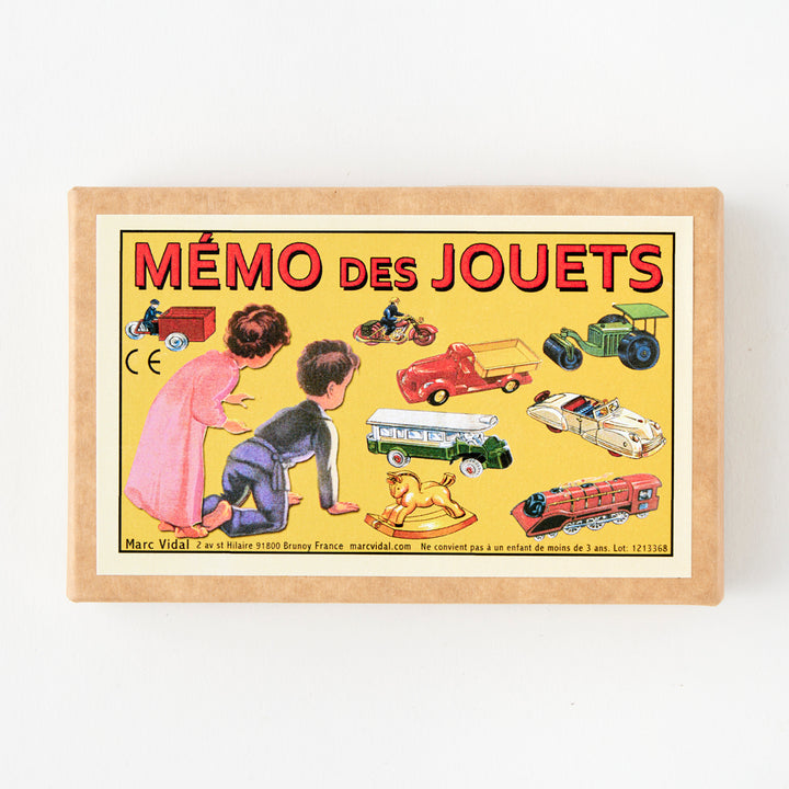"Memo des Jouets," Memory Card Game