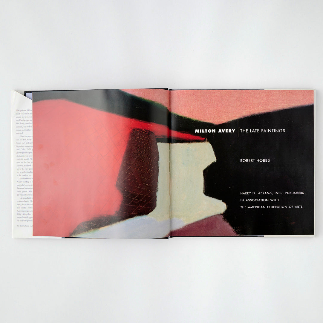 Milton Avery・The Late Paintings・洋書 Milton Avery: The Late Paintings – Tori Jones Studio