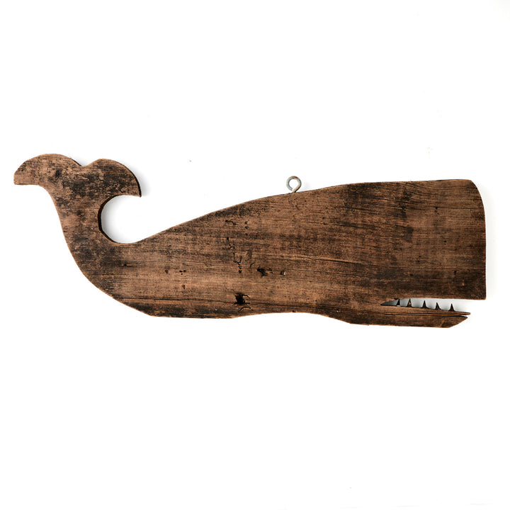Carved Folk Art Whale