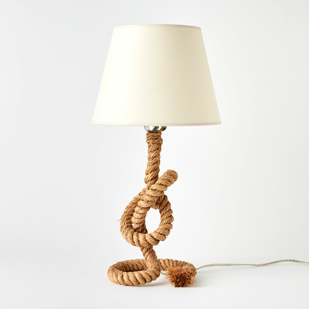 Vintage Rope Table Lamp – Tori Jones Studio