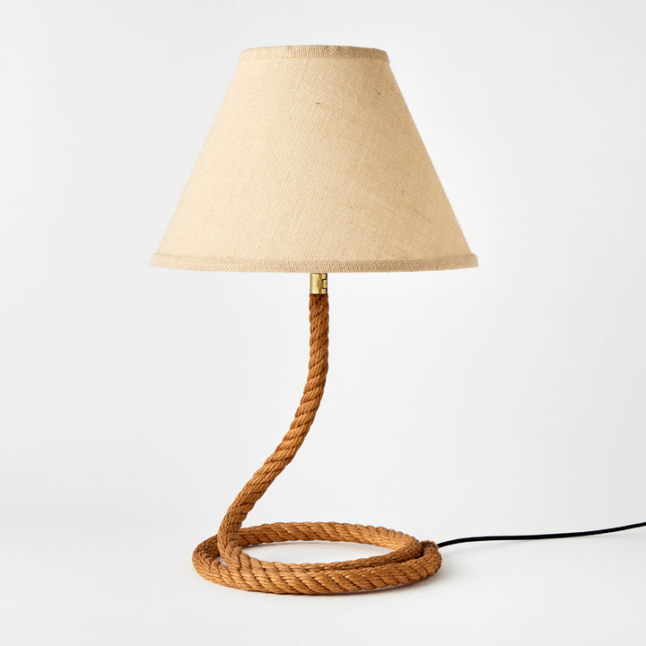 Mid Century Rope Table Lamp